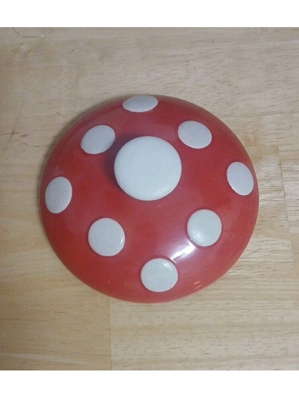 Vintage Style Ceramic Mushroom jar Canister Replacement Lid Only